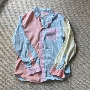 J. Crew Men's Patchwork Shirt